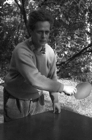 Freiburg: Karl Wittlinger, beim Tischtennis