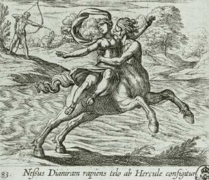 Nessos raubt Deianeira