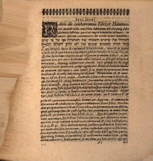 Disputatio Philologica, Qua Asûḵ ḥag Seu Ornamentum Festi, Iuxta Psalm. CXVIII. comm. 27.