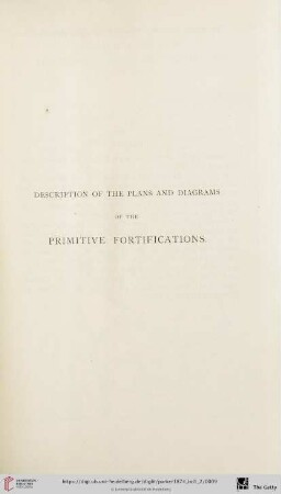 Primitive Fortifications