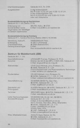 Zentrum für Bioinformatik