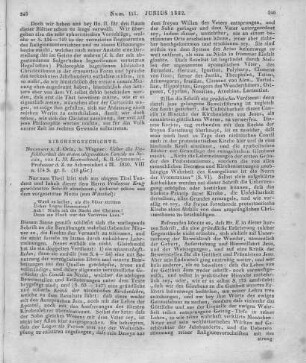 Eisenschmid, L. M.: Über die Unfehlbarkeit des ersten allgemeinen Concils zu Nicäa. Neustadt an der Orla: Wagner 1830