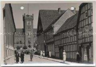 Neustettin, Rathaus, Schloßstraße