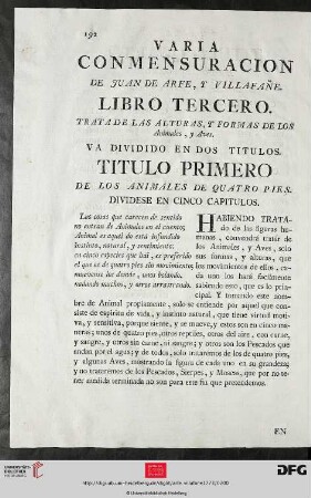 Libro tercero
