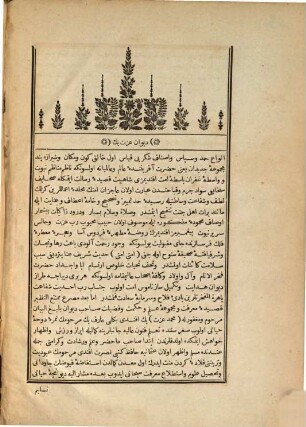 Dīwān-i 'Izzet Bey
