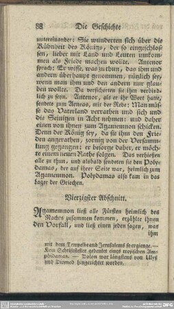 Vierzigster Abschnitt