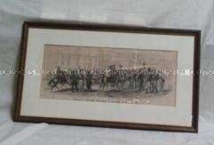 Szene aus dem badischen Aufstand von 1849