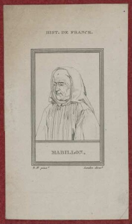 Bildnis des Jean Mabillon