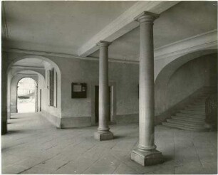 Treppenhaus des Rathauses in Gengenbach