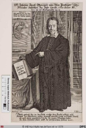 Bildnis Johann Jacob Manner