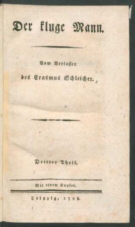 T. 3: Mit einem Kupfer