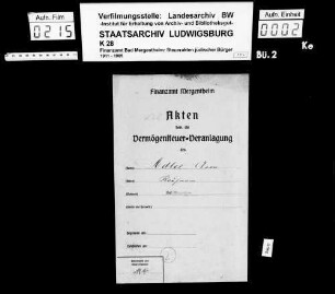 Adler, Aron; Kaufmann, Mitinhaber der Firma Adler & Co, Kunstdüngerhandel *08.04.1873 Edelfingen Adler, Luise geb. Kaufmann *21.04.1882 1939 ausgebürgert wegen Auswanderung Wohnort: Bad Mergentheim