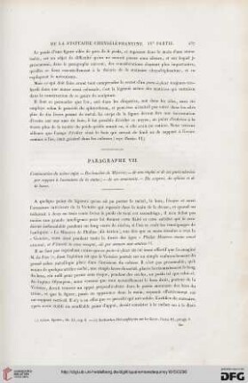 Paragraphe VII