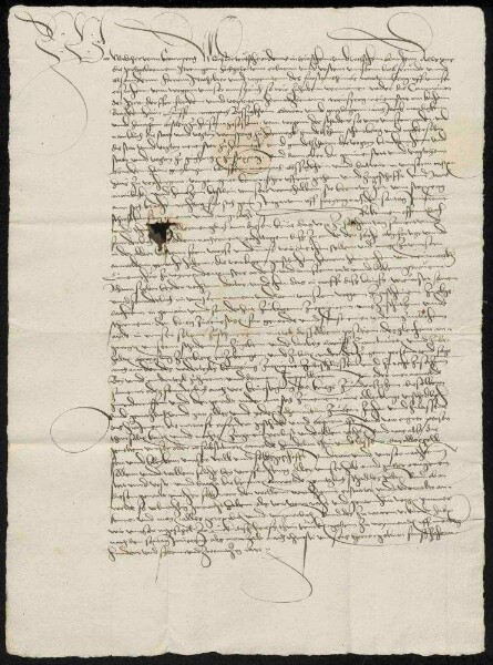 Gesiegelte Gewaltbriefe der Städte und Ämter Marbach, Brackenheim, Bottwar, Besigheim, Güglingen, Weinsberg, Neuenstadt, Beilstein und Lauffen gegenüber dem Deutschmeister Walther von Cronberg aus den erlittenen Schädigungen