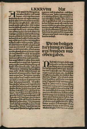 Wie die heiligen drey kunig ire land iren freunden und erben gaben.