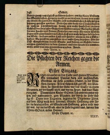 748-762, Die Pflichten der Reichen gegen die Armen