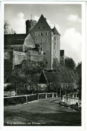 Kohren. Schloss Gnandstein