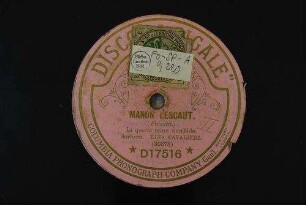 Manon Lescaut : In quelle trine morbide / (Puccini)