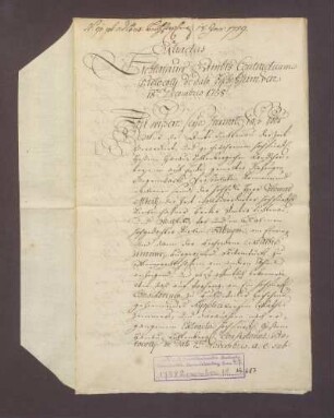 Die Kirchenschaffnei Bischofsheim und Matheus Zimmer zu Memprechtshofen tauschen benannte Güter zu Memprechtshofen.