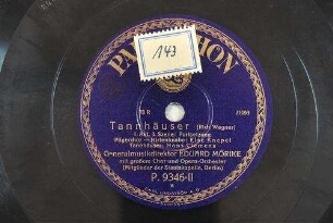 Tannhäuser : 1. Akt, 3. Szene: Pilgerchor/ (Rich. Wagner)