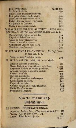 Muster der Lateinischen Sprache, aus den alten Schriftstellern derselben : sammt einer kurzen Geschichte dieser Sprache und ihrer Schriftsteller. Zum Gebrauche der wirzburgischen Schulen herausgegeben. 1, Prosaische Muster