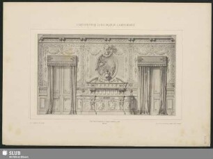 Dekoration und Möbel in der Innenarchitektur