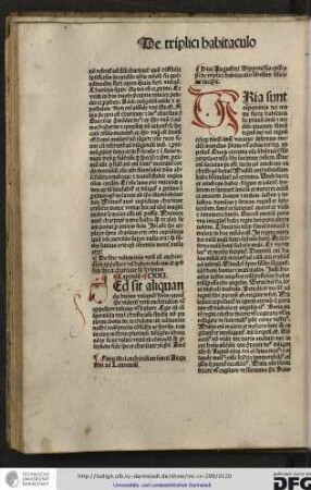 Divi Augustini Hipponensis episcopi de triplici habitaculo libellus feliciter incipit.