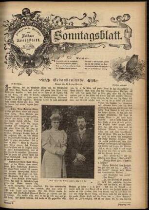 Ausgabe vom Sonntag, den 20. Januar 1901.