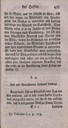 § 4. Tod und Gemahlinnen Landgraf Ludwigs.