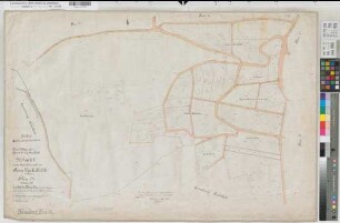 Hesselbach (Laasphe), Teilung Hesselbach, Urkarte II Flur 14