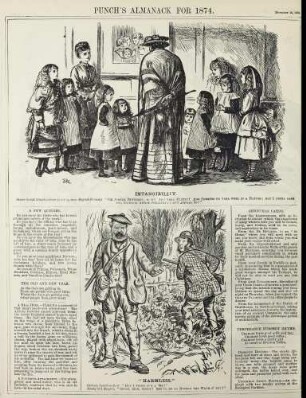 Punch's Almanack for 1874