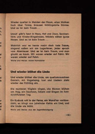 Und wieder blüht die Linde