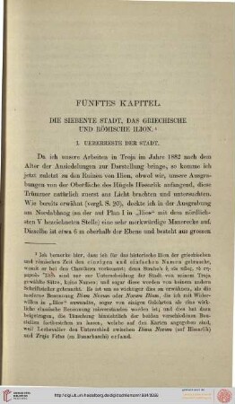 Fünftes Kapitel: Die siebente Stadt, das griechische und römische Ilion