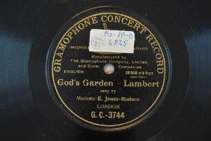 God's garden / Lambert