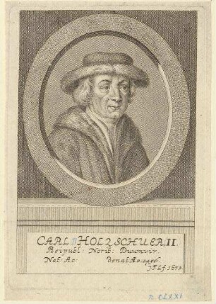 Karl II. (= I.) Holzschuher, Duumvir; gest. 1456