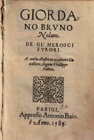 Degli Heroici Furori