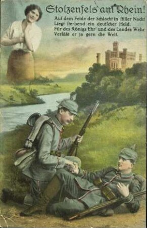 Stolzenfels am Rhein! - Auf dem Felde der Schlacht