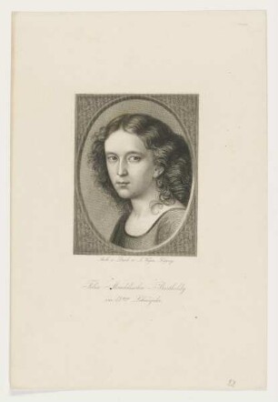Bildnis des Felix Mendelssohn-Bartholdy
