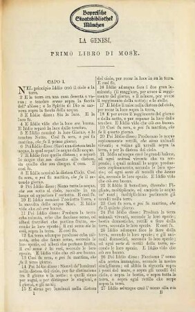 La Sacra Bibbia ossia l'Antico e il Nuovo Testamento : Trad. da Giovanni Diodati