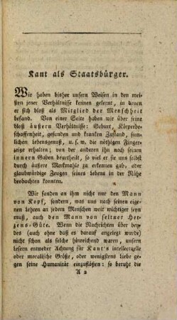Immanuel Kant's Biographie, 2