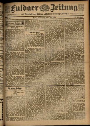 Ausgabe vom Donnerstag, den 04. Mai 1899.