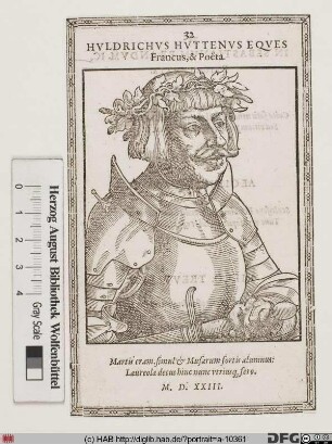 Bildnis Ulrich von Hutten
