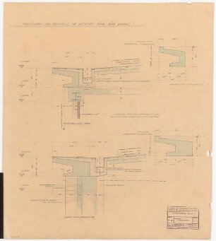 Schauspielhaus, Bochum: Zuschauerhaus: Gesimse 1:10