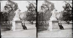 Paris. Skulptur im Jardin des Tuileries