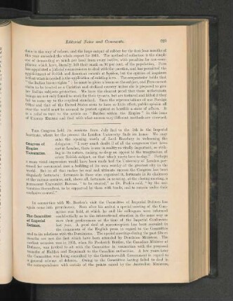 The Committee of Imperial Defence.