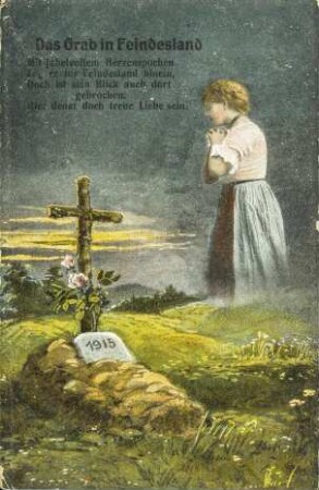 Das Grab in Feindesland - Mit jubelvollem Herzenspochen [...]