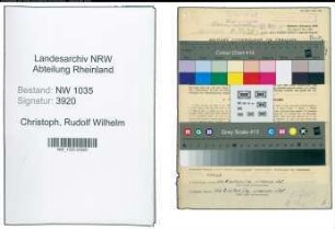 Entnazifizierung Rudolf Wilhelm Christoph , geb. 13.06.1910 (Ingenieur)