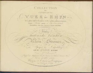 Collection de cinquante vues du Rhin les plus intéressantes et les plus pittoresques, depuis Spire jusqu'à Dusseldorf : dessinées sur les lieux d'après nature