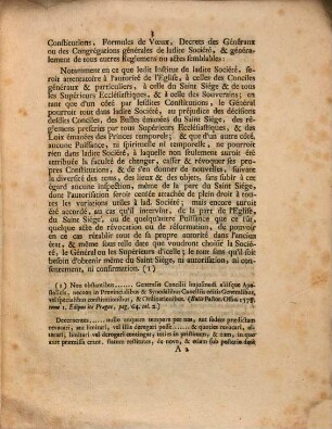 Arrest de la cour du Parlement : extrait de ses registres du 6. Aout 1761