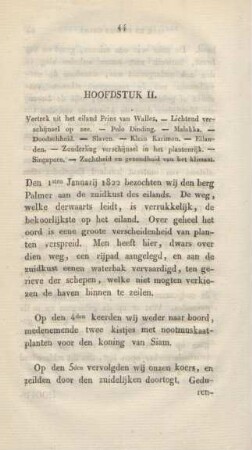 Hoofdstuk II. Vertrek uit het eiland Prins van Walles ...